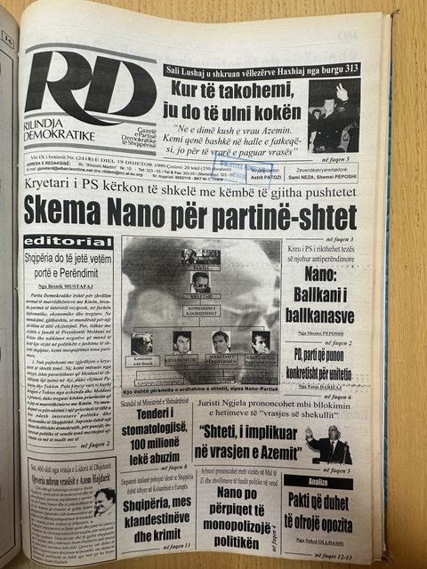 Rilindja Demokratike 1999-12-19